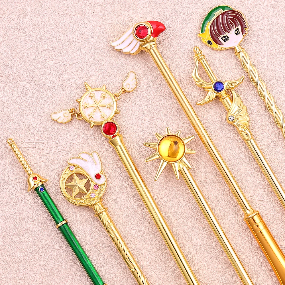 7Pcs Anime Card Captor Sakura Fiber Make Up Brush Concealer Highlight Brush Eye Shadow Blush Makeup Soft Brush Cosmetic Tools