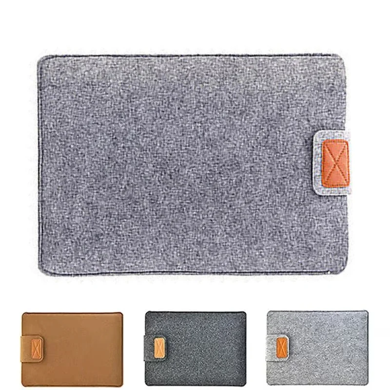 

Anti-Scratch Felt Protector Bag Laptops Tablet Protection Case Pouch Light Sleeve For 11 13 15 Inch iPad Pro Macbook Storage Bag