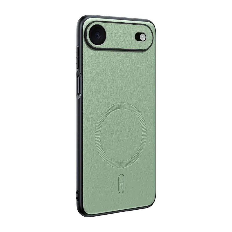 Für iPhone 17 Air Hülle Magnetische Leder-Schutzhülle Für iPhone 17 Air Anti-Fingerabdruck Rutschfest PC+TPU – Detail 1