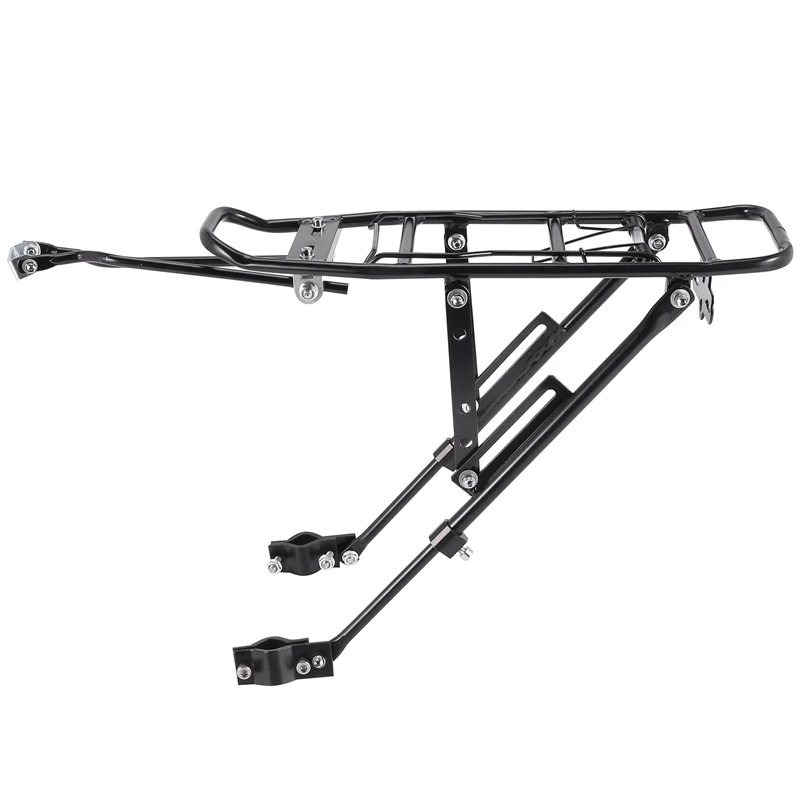 Bike Cargo Rack Disc Brake Aluminum Alloy Bicycle Rear Rack MTB Road Bike Foldable Bikes Pannier Carrier Luggage Shelf