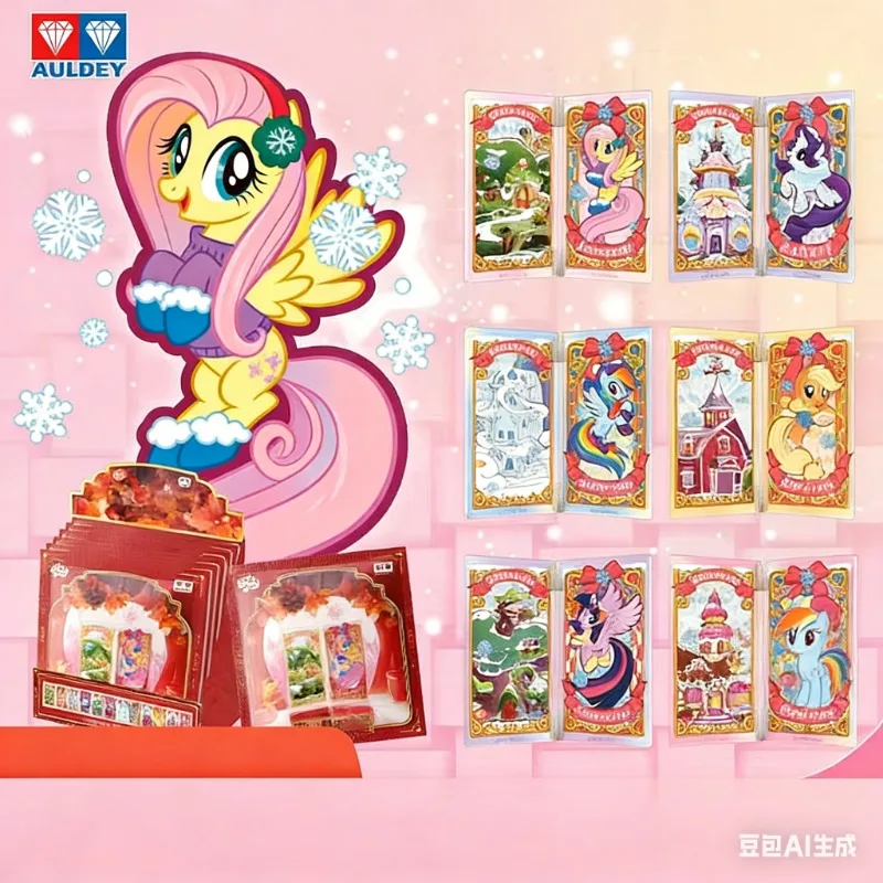 

Audi Double Diamonds for My Little Pony Blind Box Fairy Tale Dream House Acrylic Screen Anime Merchandise Cute Gift for Girls