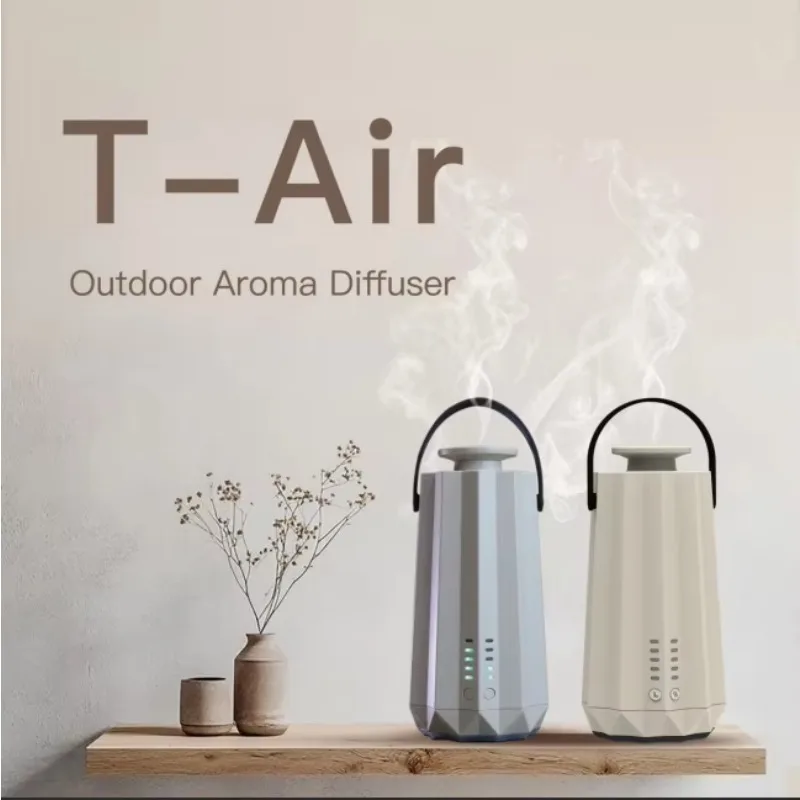 New 2026 Products Home Scent Diffuser Outdoors Rechargeable Smart Aroma Diffuser Waterless Car Room air Purifier