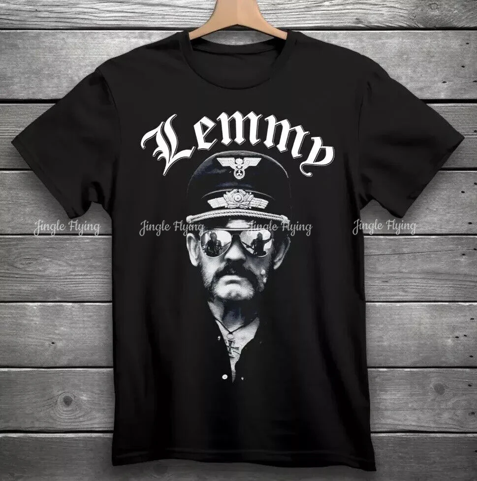 Lemmy Kilmister Motorbike Rock Band T-Shirt