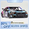 JIESTA 57010 スーパースポーツレーシングカー F12 モデルセット Moc-79953 ビルディングブロックレンガパズル知育玩具誕生日プレゼント子供のため 1