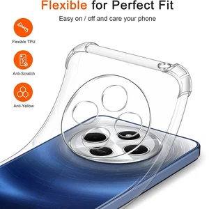 Untuk Redmi 14C 4G 5G Casing Cangkang Kristal Penutup Ponsel Silikon Lembut Little Mi Poco C75 PocoC75 Kantung Udara Tahan Guncangan Bening TPU Fundas 12 casing ponsel xiaomi penjualan terbaik - №