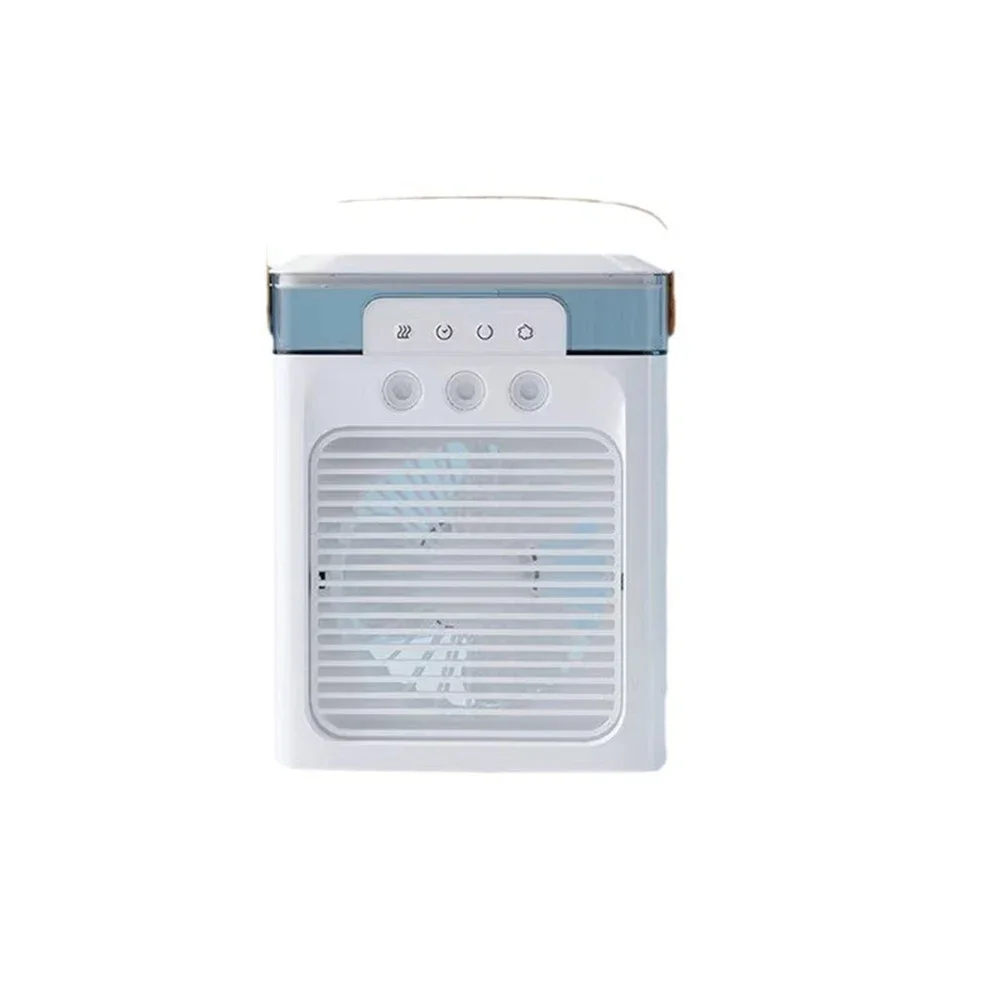 Draagbare Luchtkoeler Ventilador USB Oplaadbare Watermist Verstelbare Verlichting é Geschikt para Thuiskantoren