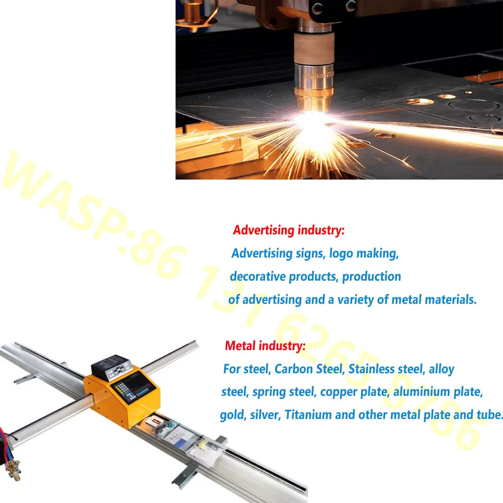 Portable Cnc Cutting Machine Cnc Plasma Cutting Machine Small Metal Undercutting Machinery