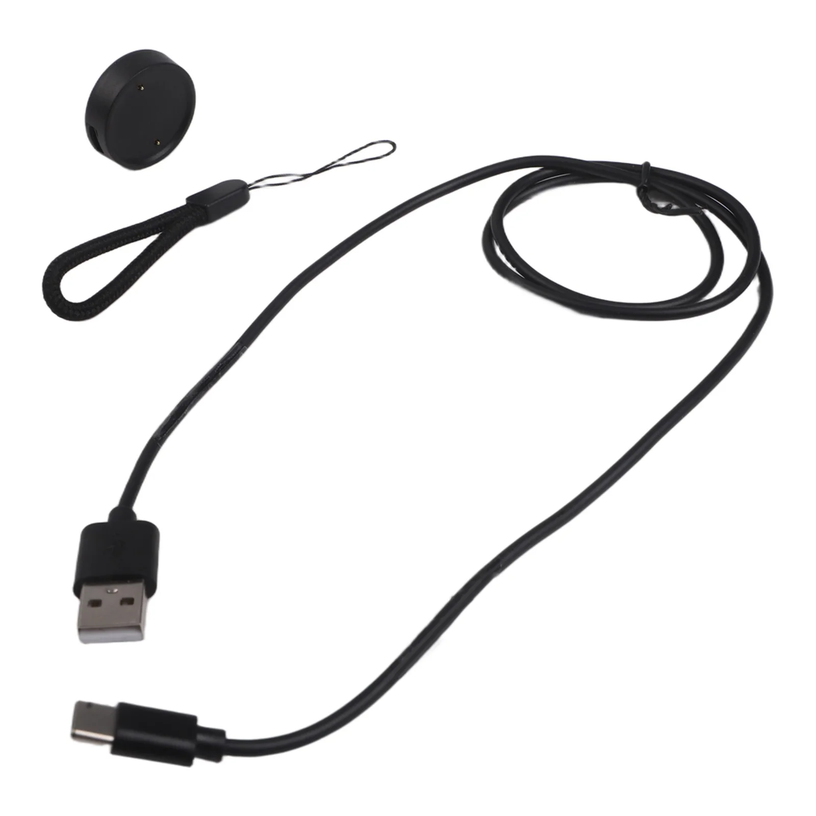 ABS Material Charger Dock for Amazfit Bip6 and For Active2 with 100cm Cable and Lanyard for Enhanced Durability