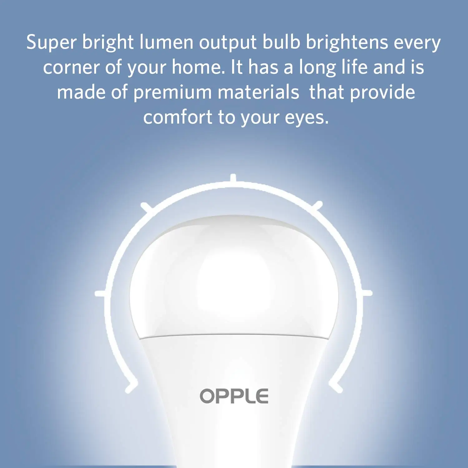 OPPLE 3W B22 LED Bulb Lamp 3000K 6500K 20000h Life Energy Saving