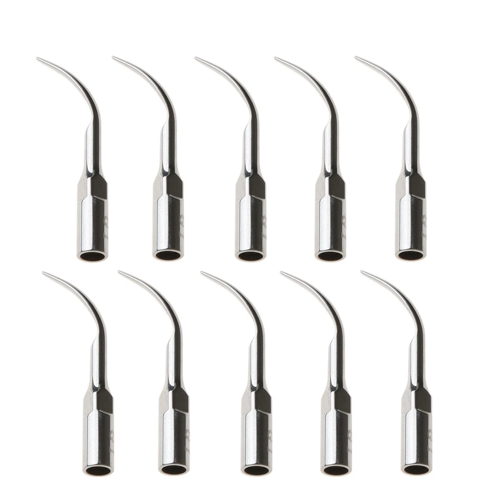 10 Stück AZDENT Dental Scaler Spitzen G1 GD1 für Zahnsteinentfernung, Parodontologie und Endodontie – Endo-Perio-Spitzen passend für EMS WOODPECKER Ultraschallscaler – Detail 1