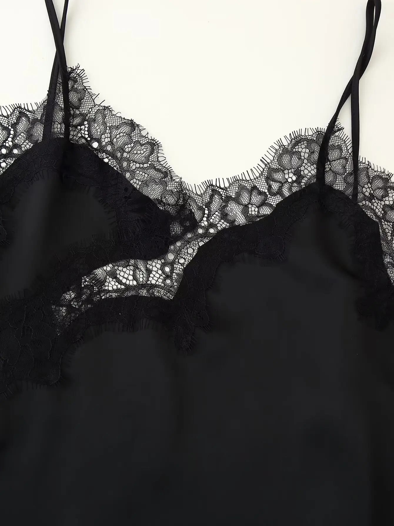 2025 Summer Womens Sexy V-neck Backless Dip Hem Romantic Camisole Blouse Lady Lace Sleeveless Hollow Out Slip Evening Party Tops