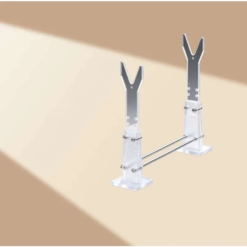 Lightweight Acrylic Transparent Display Bracket Portable Detachable Holder for Hobby Handheld Model Ornaments