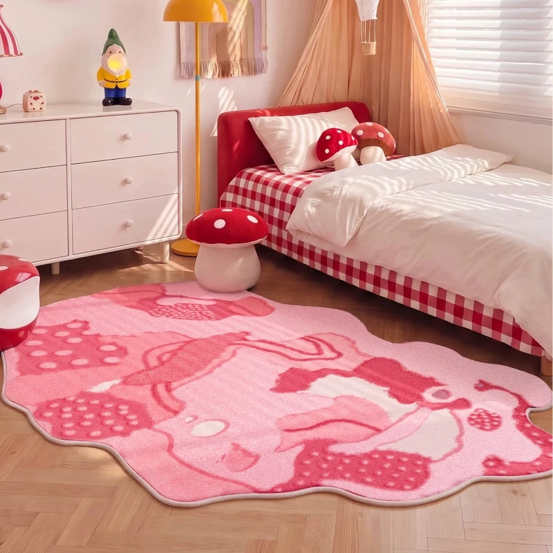 Unregelmäßig geformter Teppich – Home Decor Dopamine Bewertung und Preis