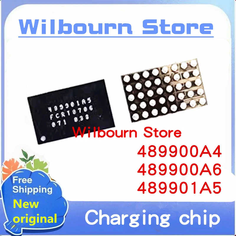 1PCS/LOT U5200 RAA489900 489900A4 489900A6 489901A5 BGA A2485 A2681 Charging IC Chipset