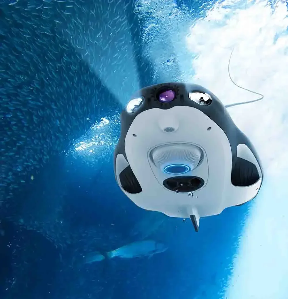 손으로 제어되는 원격 제어 카메라 보안 잠수함 매핑 페이로드 방수 대형 수중 GPS 드론 4k 모터 드론