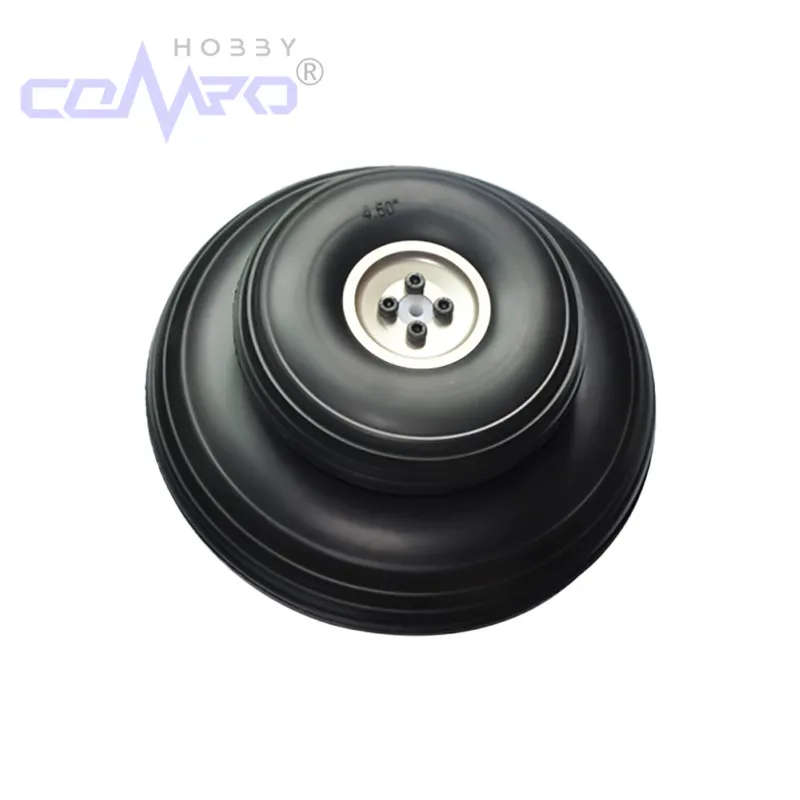 Roues de train d'atterrissage en PU, 2 pièces/1 pièce, pneus, moyeu en aluminium pour modèle d'avion RC à aile fixe, accessoires de remplacement