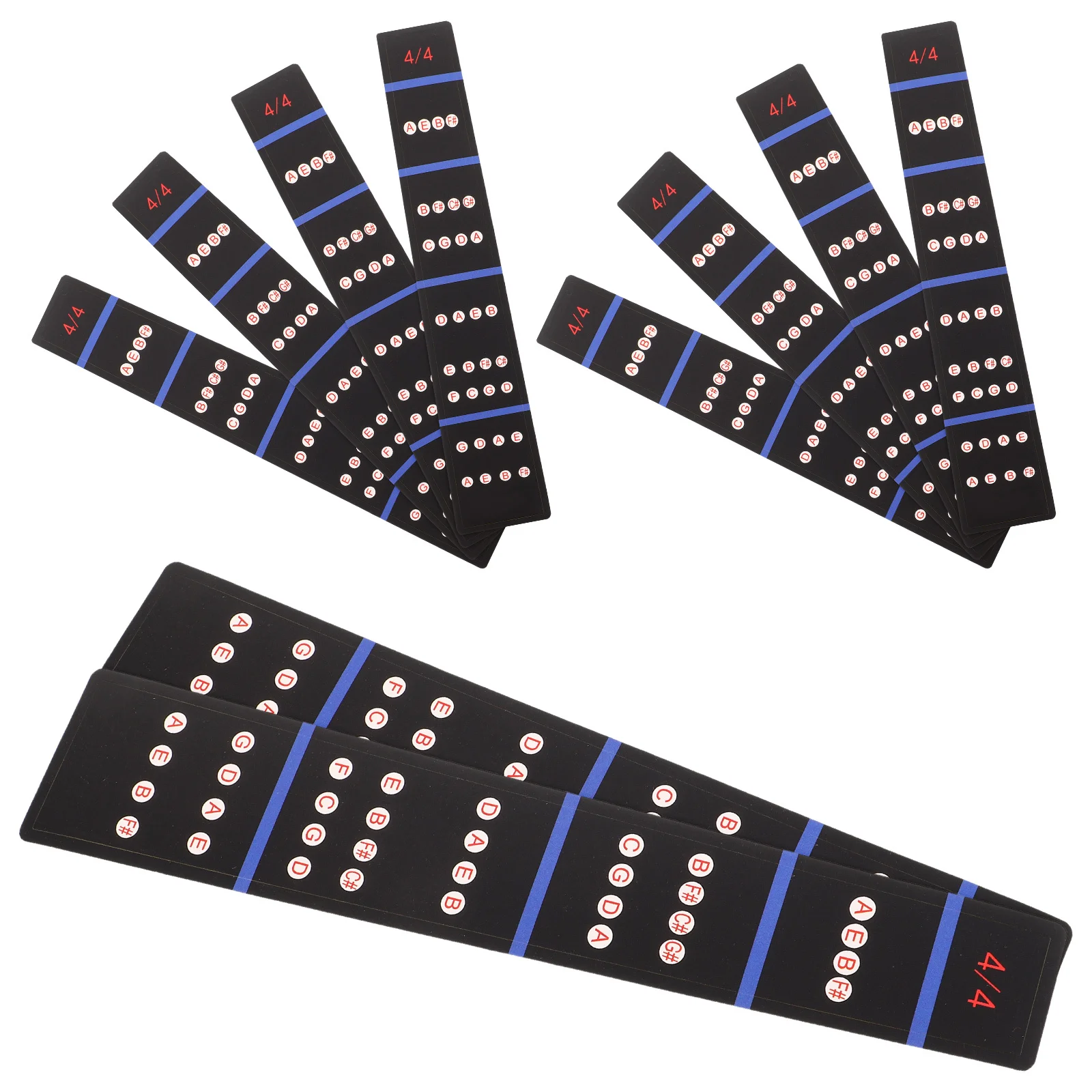 

10pcs Violin Fingerboard Stickers 4/4 For Beginners Fret Position Markers Durable Music Instrument Accessories Fretboard Guides