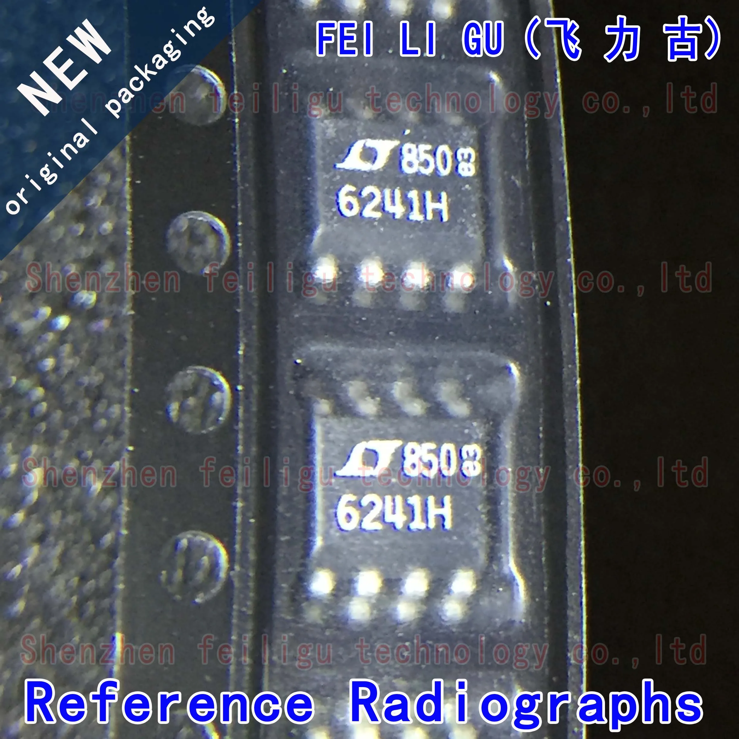 1 ~ 30 Stuks 100% Nieuwe Originele Ltc6241hs8 # Trpbf Ltc6241hs8 Ltc6241h Ltc6241 H Zeefdruk: 6241H Pakket: Sop8 Cmos Op Ampère Chip