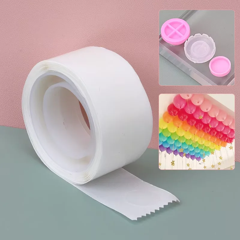 Klebeband für künstliche Wimpern, 100 Klebepunkte, Fixierband, Wimpernkleber, nahtlos, unsichtbar, universelle Punkte, Make-up-Tools, Ballonkleber