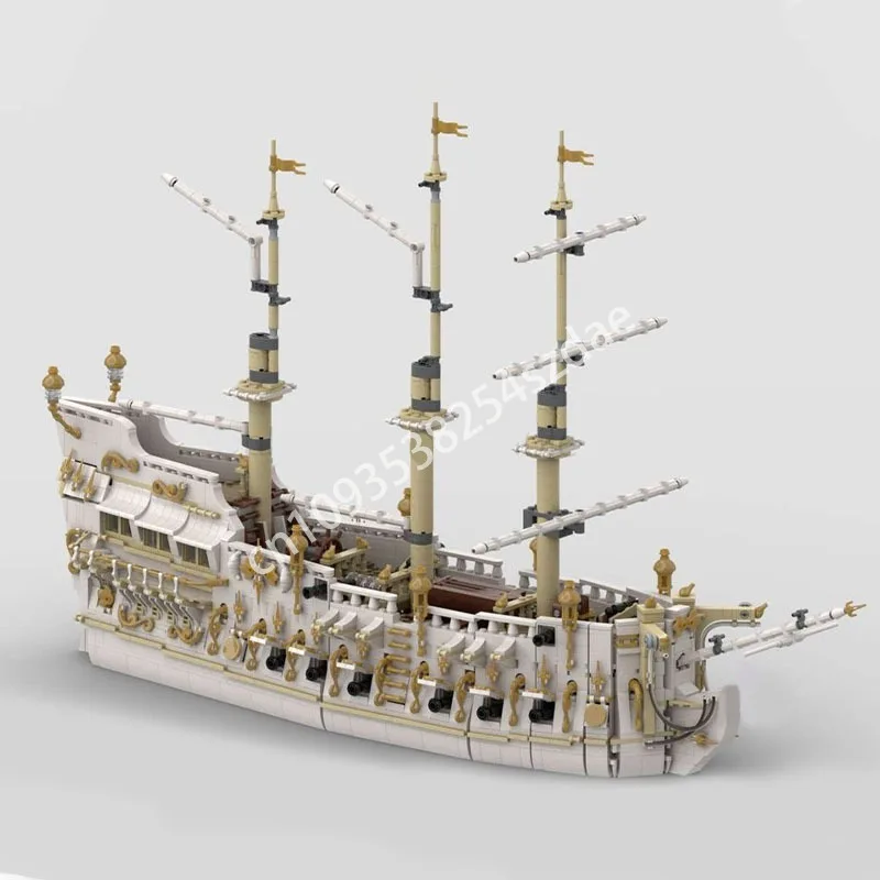 

3550 шт. MOC «Дух Eden» пиратский корабль «Пираты» строительные блоки развивающие практические способности собрать рождественскую игрушку в подарок