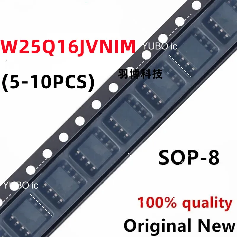 

(5-10piece)100% New W25Q16JVSNIM W25Q16JVNIM 25Q16JVNIM sop-8 Chipset