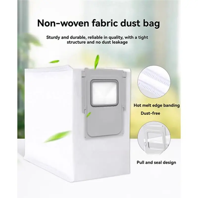 【RECOMMEND】20 قطعة لـ DJI ROMO S / ROMO A / ROMO P جهاز آلي لتنظيف الأتربة استبدال أجزاء مكنسة كهربائية ممسحة قماش كيس لجميع الغبار