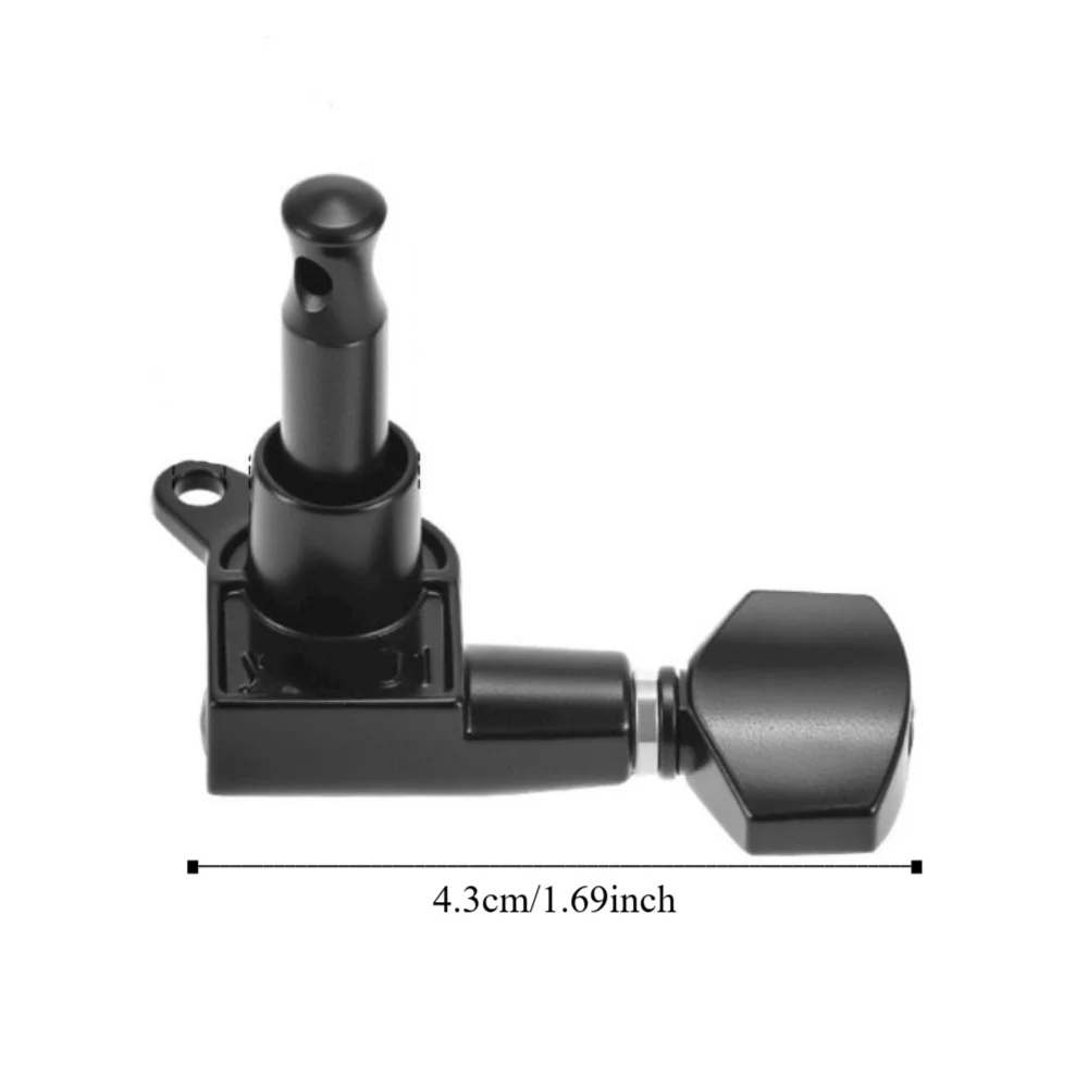 6 قطعة أوتاد سلسلة الغيتار المختومة المعدنية مغلقة تماما رؤساء آلة رئيس المستقبلون مفاتيح قفل دائم المستقبلون #6