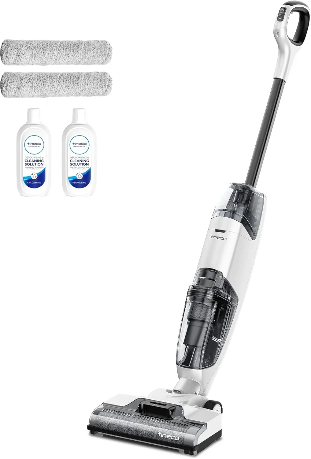 

Cordless Wet Dry Vacuum Floor Cleaner and Mop, One-Step Cleaning for Hard Floors, Great for Sticky Messes and Pet Hair