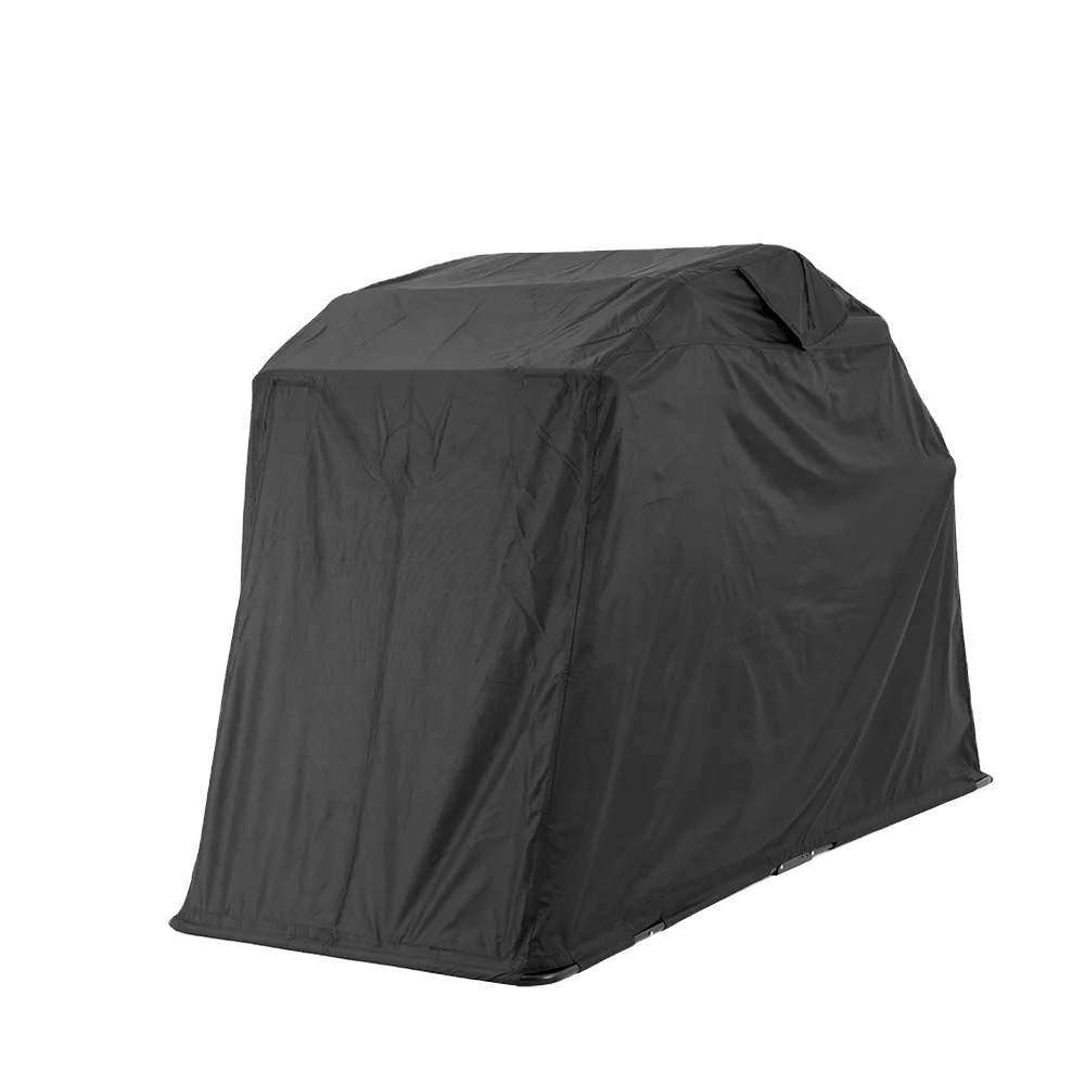 Durable Retractable Motorcycle Rain Shelter Canopy Polyester Oxford 600D with PU