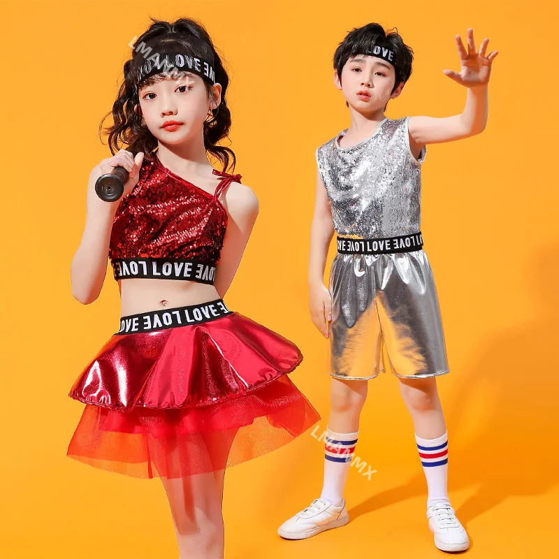 New Year's Day Children's Performance Dress Jazz Dance Street Dance Modern Dance Dress