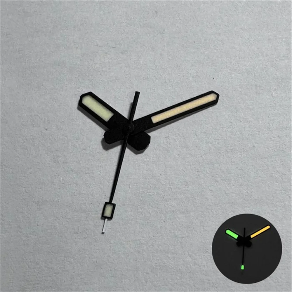 Green orange dual color luminous hands for NH35A NH36 ASKX007 SPR777 movement modification Watch needle accessories