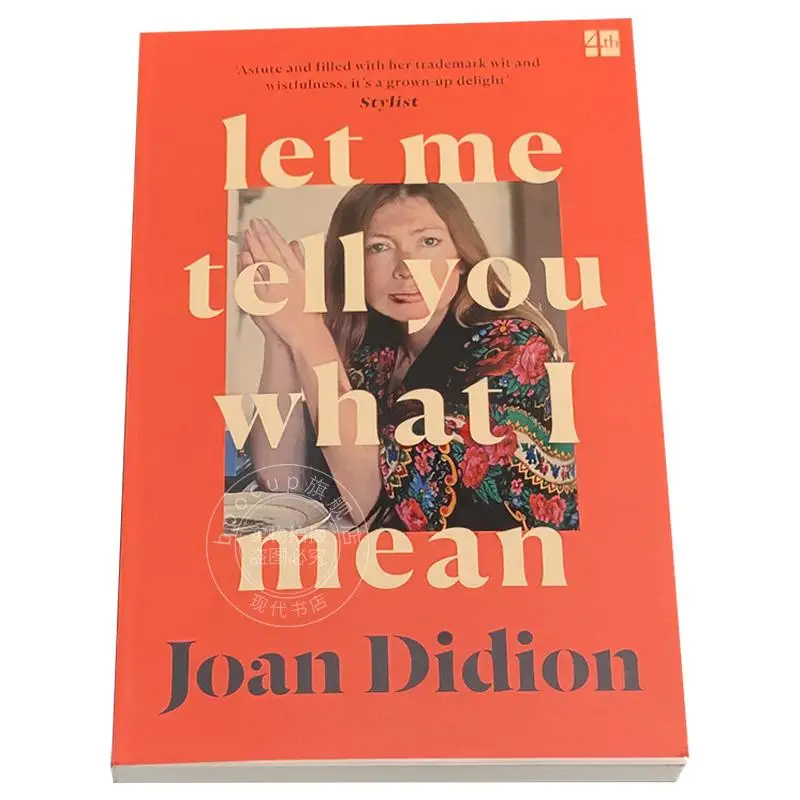 Let Me Tell You What I Mean Joan Didion English Original Essay Collection Literary Nonfiction Import
