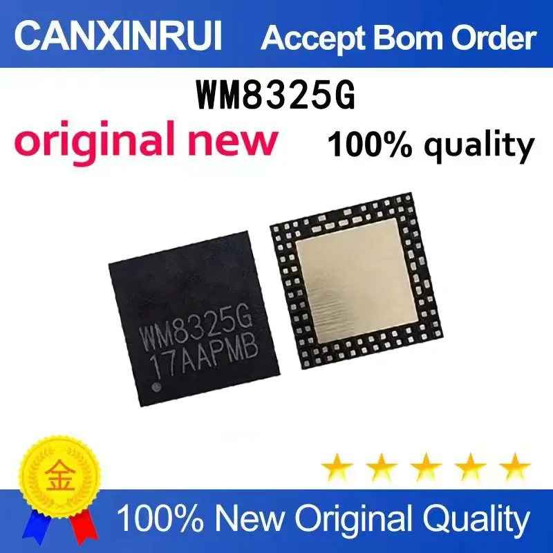 

（5-100 pieces）Brand new original WM8325G WM8325GEFL/RV QFN81 spot chip IC