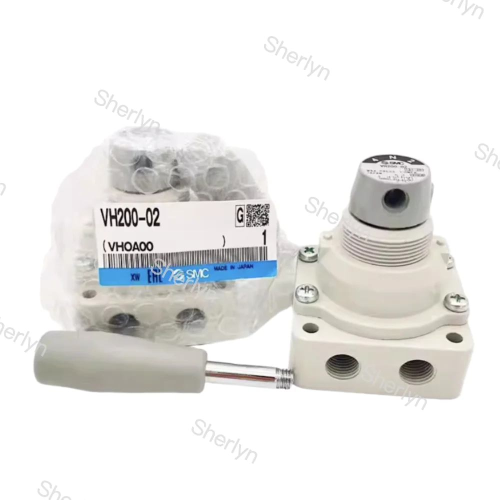 

SMC Pneumatic Manual Valve VH200-02/VH201-02/VH202-02/three Position Four-way Steering Switch Valve