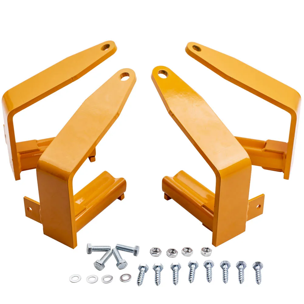 4 * Universal Stake Powder Coated Camper Tie Down สําหรับรถปิคอัพขนาดเต็ม TDSF