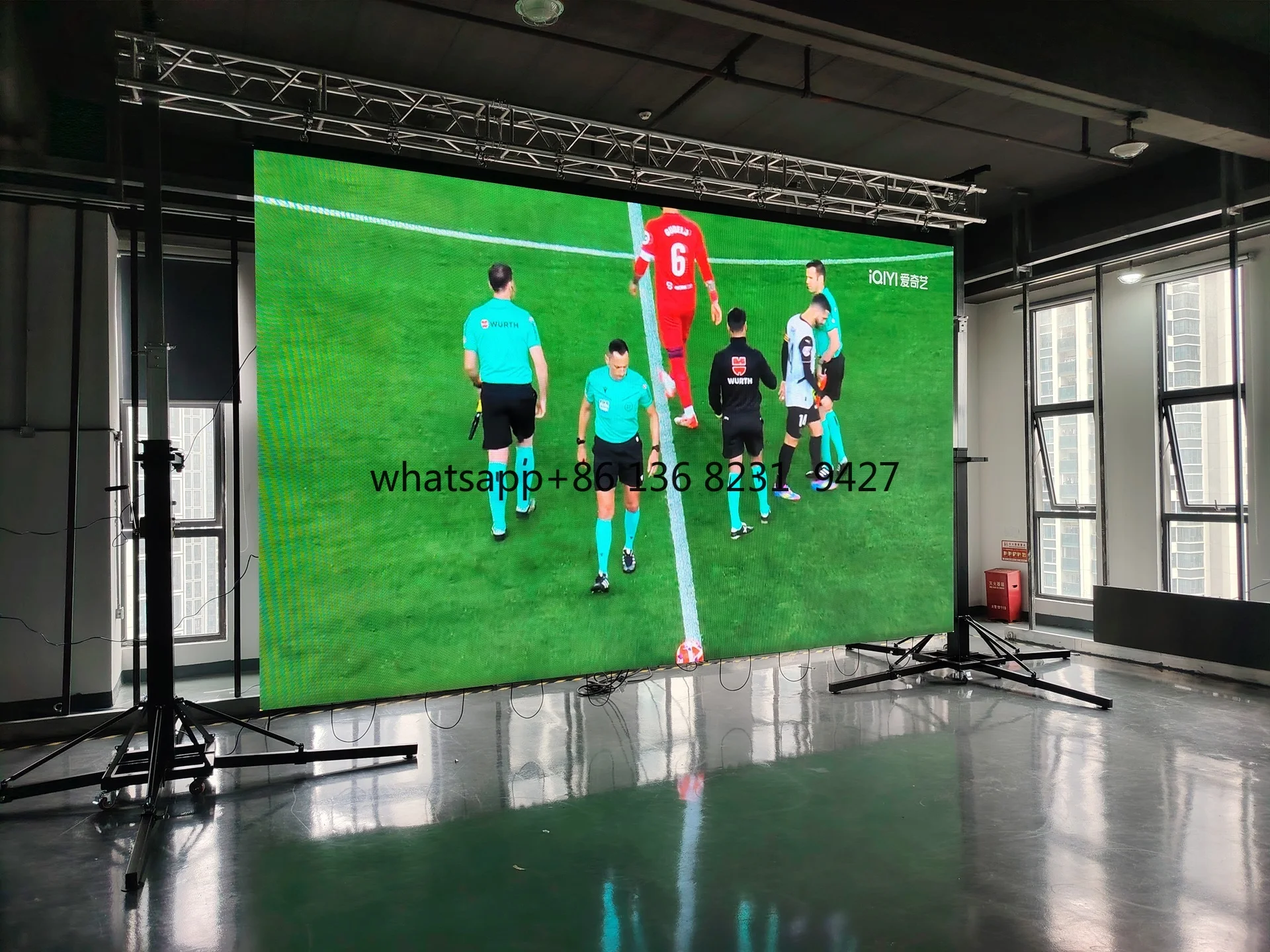 Llave en mano 500x500 500x1000mm HD interior exterior gigante eventos LED pared de vídeo P1.95 P2.6 P2.976 P3.91 pantalla LED de alquiler de escenario