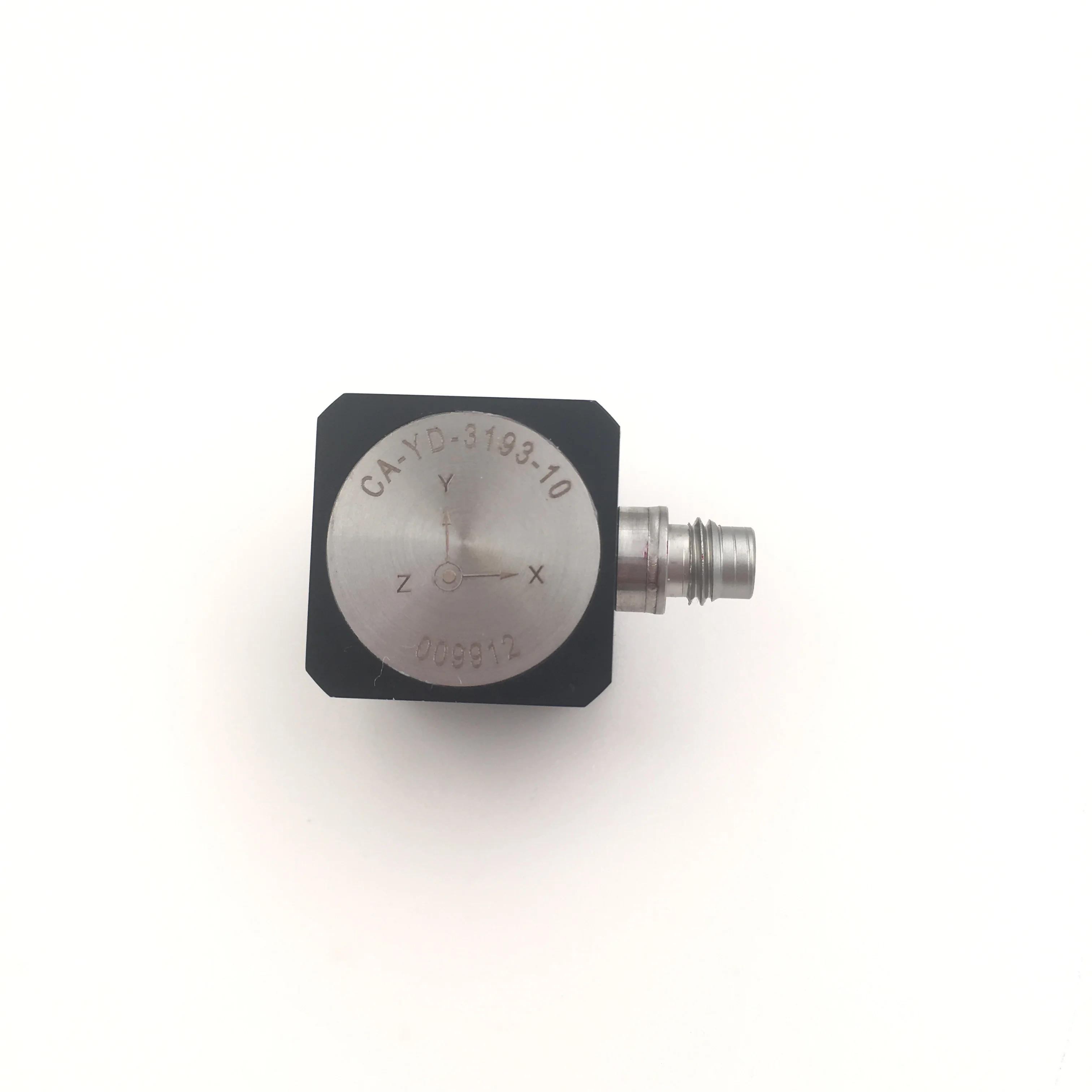 Miniature Tri-axial Piezoelectric accelerometer sensor in IEPE type