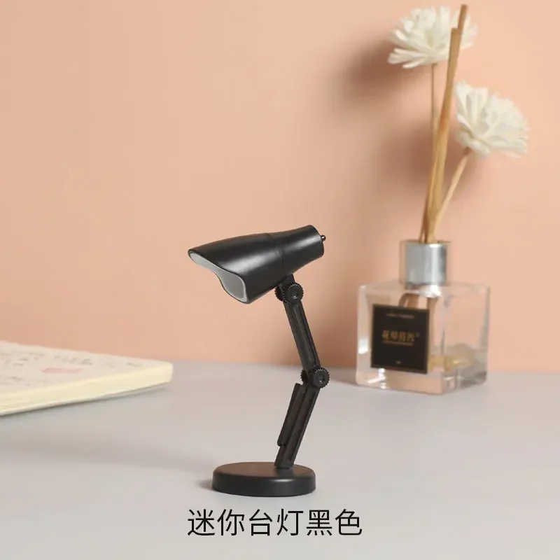 LED Mini Table Lamp Creative Portable Night Light with Clip Student Dormitory Quilt Reading Lamp
