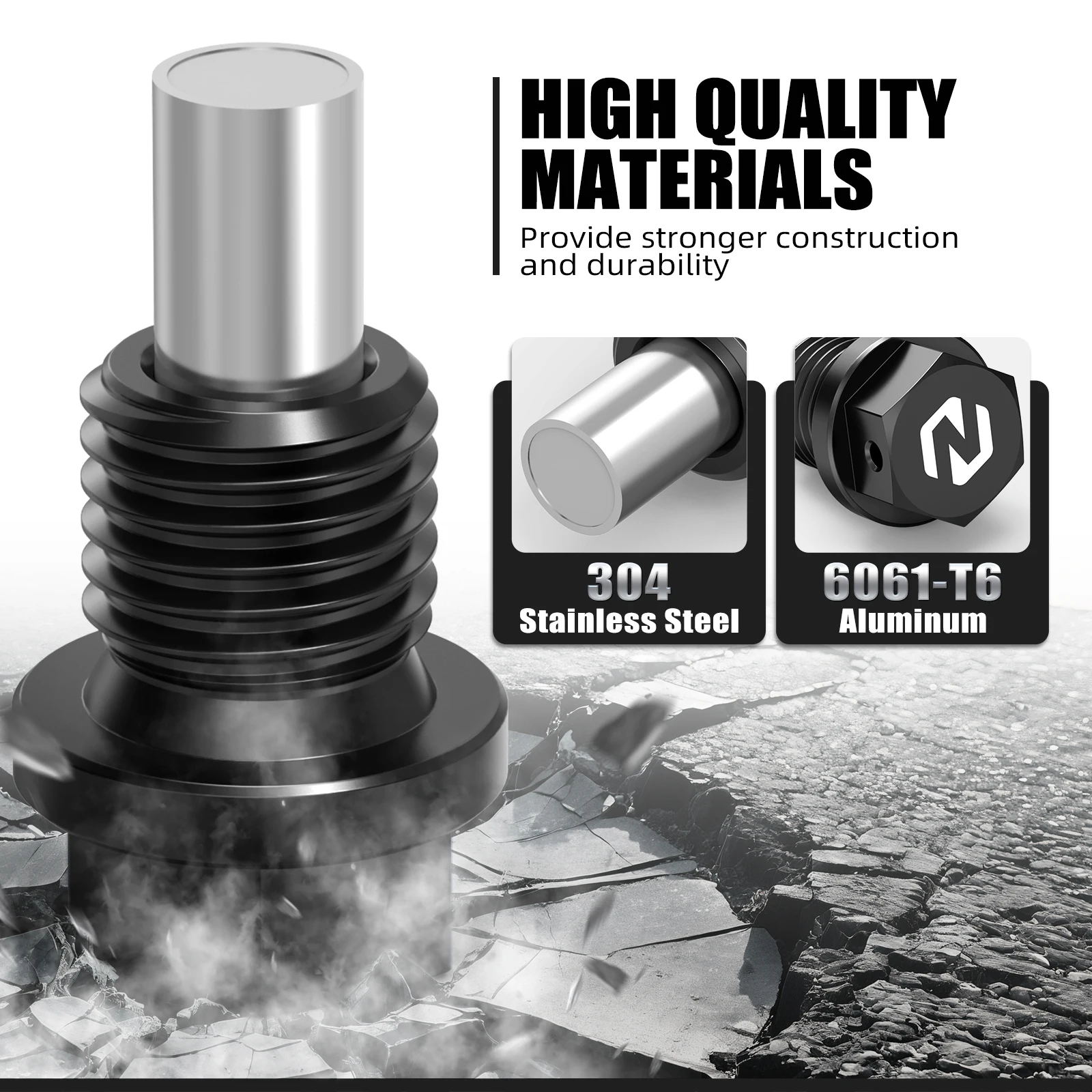 (EU LAGER) Für KTM EXC 300 1998-2025 Magnetischer Ölablassschraube EXC 250 EXCF 350 SXF 450 XCF 350 690 Enduro R 690 SMC R Duke R – Detail 5