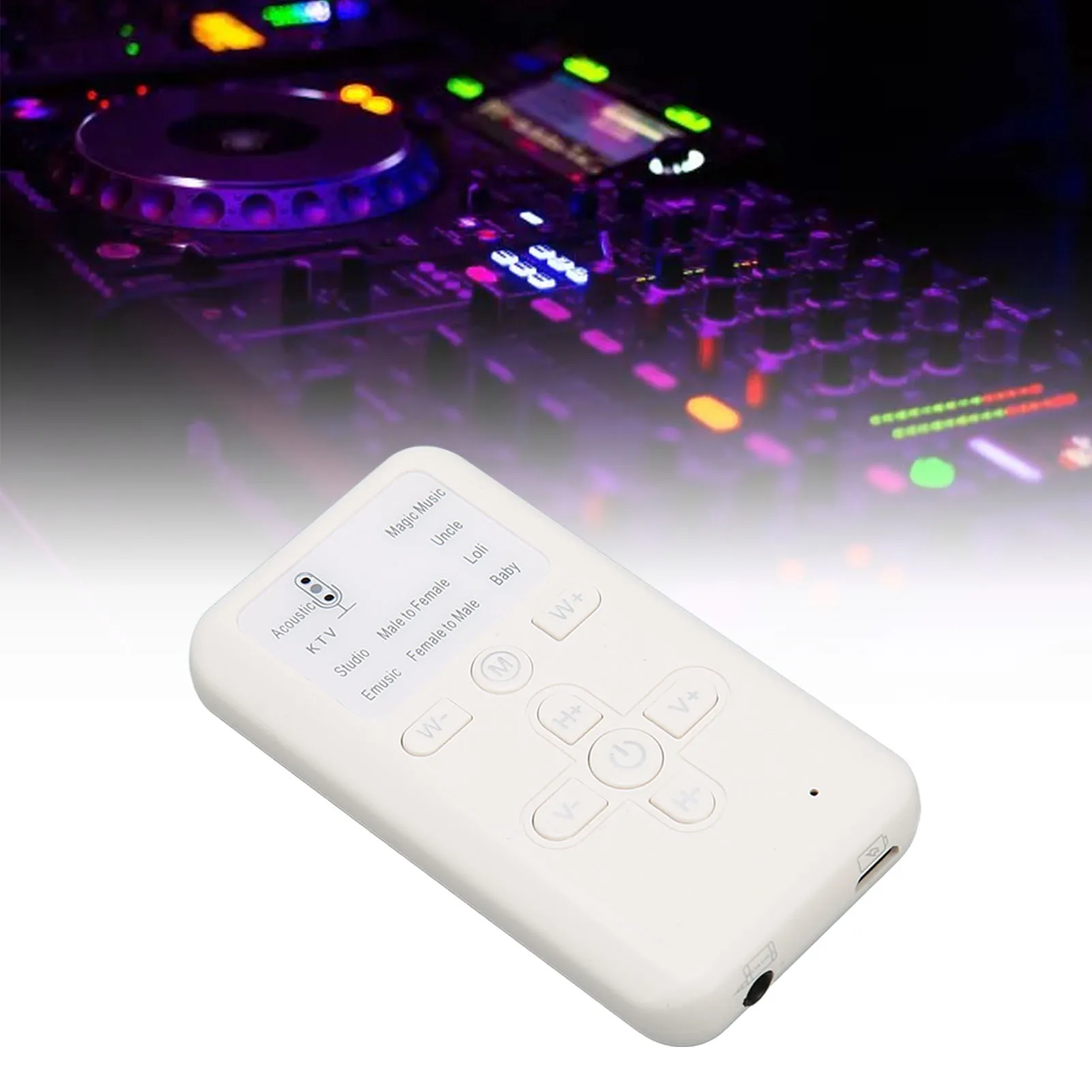 

zk30 M11 Live Broadcast Sound Card Mini Bluetooth Micro USB Voice Changer for Gaming Anchor Karaoke Recording