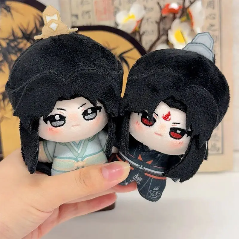 

10 см аниме Scumbag System The Scum Villain Self Saving System плюшевая кукла Luo Binghe Shen Qingqiu плюшевый брелок кулон игрушка в подарок