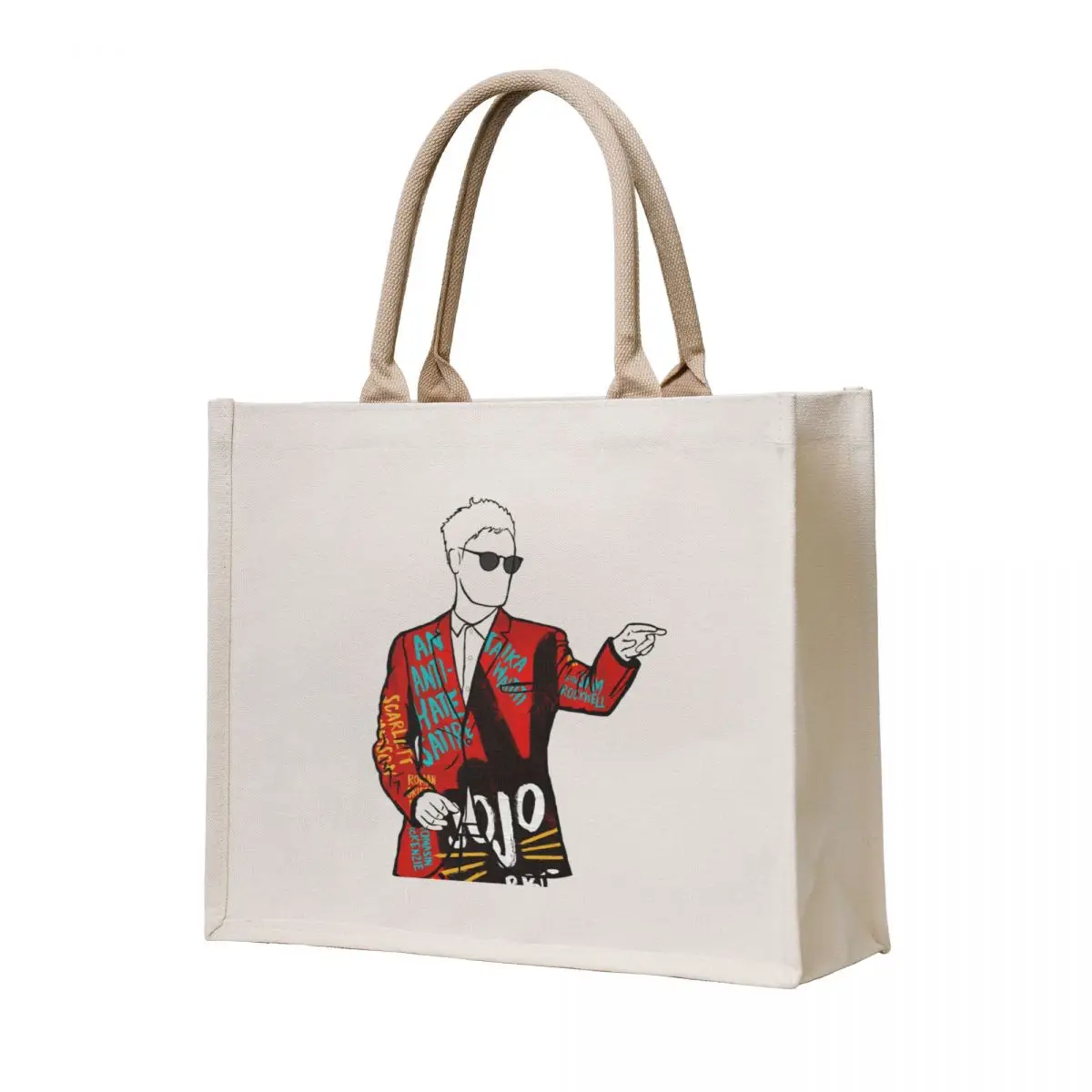 

JoJo Rabbit directed by Taika Waititi portrait Tote Bag bags luxury women shopping cart bags bag luxury women Handbags women