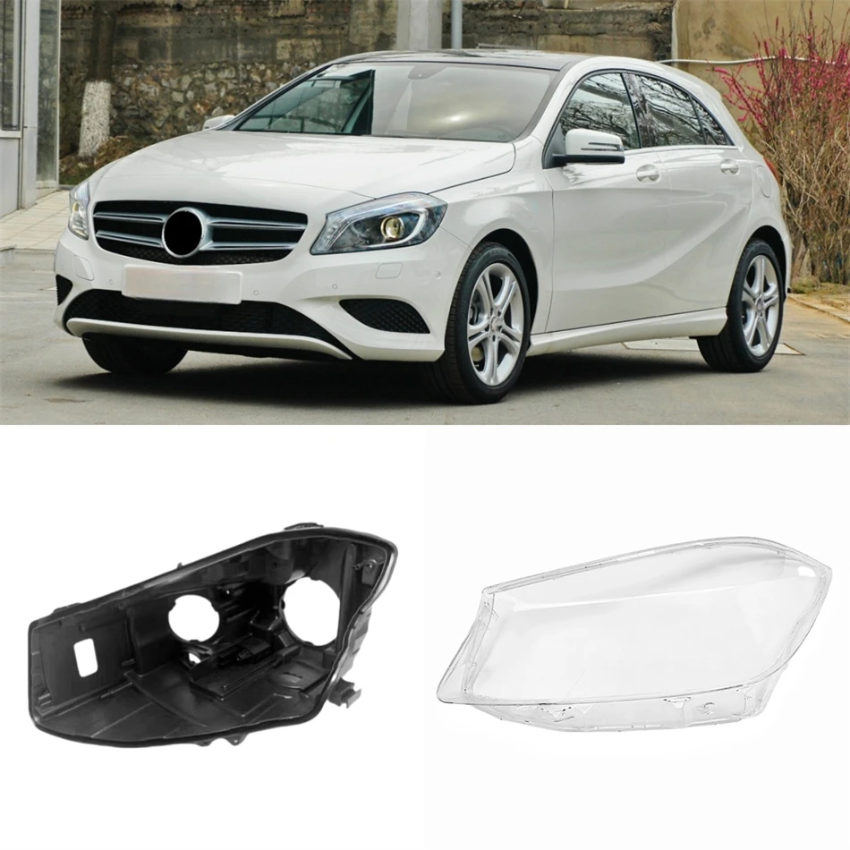 

For Mercedes Benz W176 2012 2013 2014 2015 2016 Car Accesorries Base Head Lamp Shell Headlamp House Head Lampe Cover