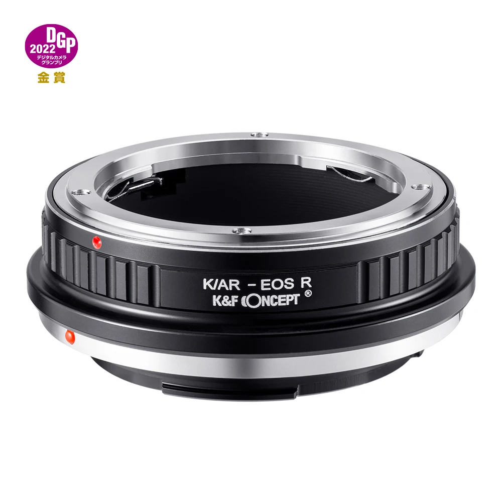 

K&F CONCEPT K/AR-EOS R K/AR Lens to EOS R RF Mount Camera Adapter Ring For Konica AR Lens to Canon EOS R RF R3 RP R5 R6 Camera