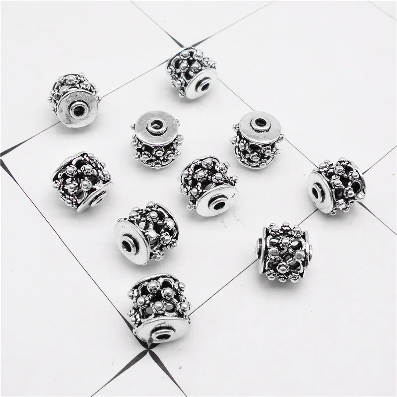 GraceAngie 10pcs Antiqued  Jewelry Copper  Tone  Style Alloy Jewelry  Connectors Beads Finding 38006