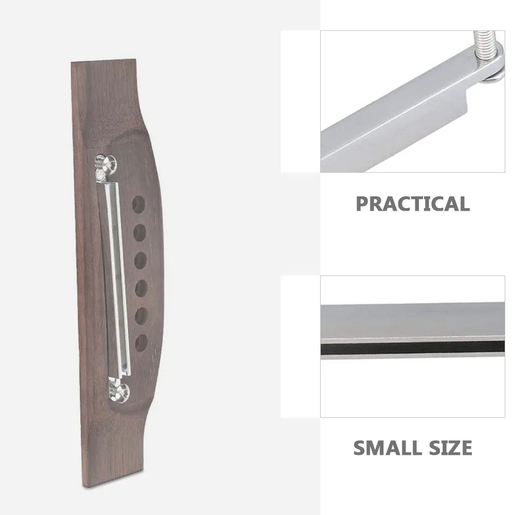 

1 set 1 Set Guitar Bridge Adjust Height Tool Durable Lifter Accessory Adjustable Rail Folk Instrument Saddle Lifting Part