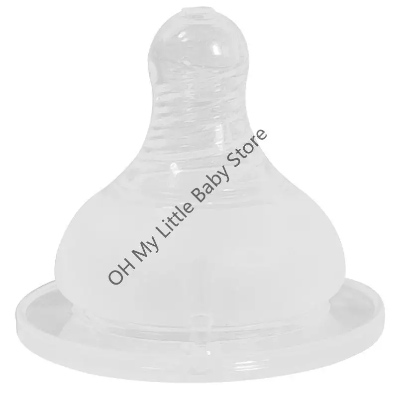 

M76C Infant Appease Pacifiers Baby Transparent Printing Safe Silicone Baby Round for Cross Nipples Pacifiers