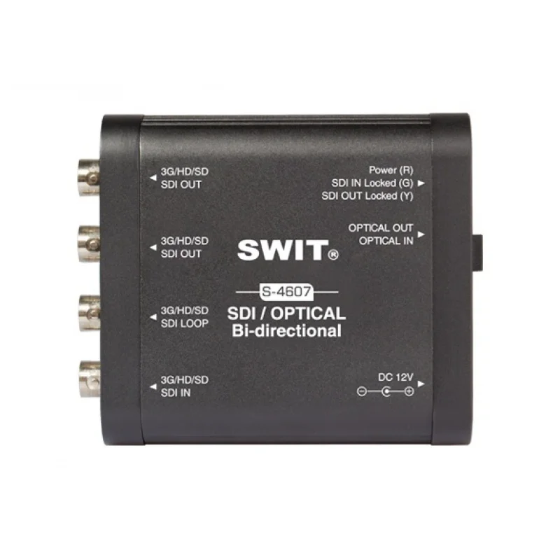 

SWIT S-4607 Bi-directional SDI/Optical Converter