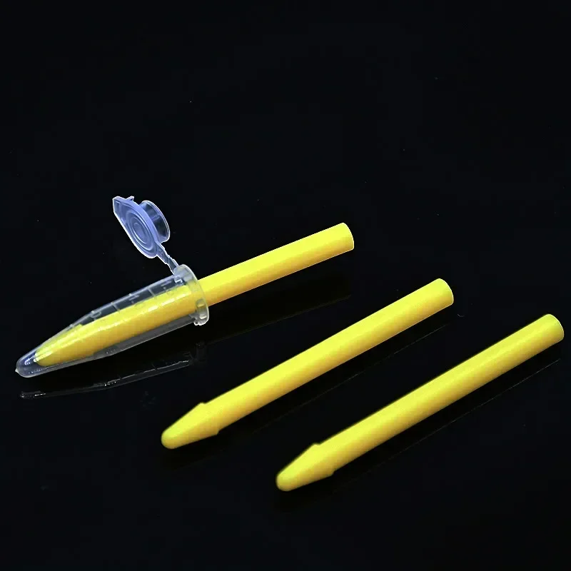 Polypropylene Pestle Plastic Grinding Rod PP Rod Bottom Tip For 1.5ml Centrifuge Tube Diam. 5.5mm L 70mm Can Be Autoclaved 50/PK