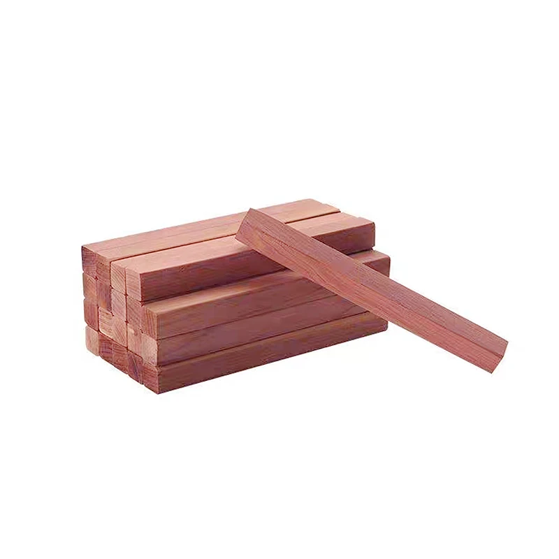 Cedar Sticks Red Cedar Blocks for Closet Storage, Wardrobe Closets Drawers Without any material treatment, mixed impregnation